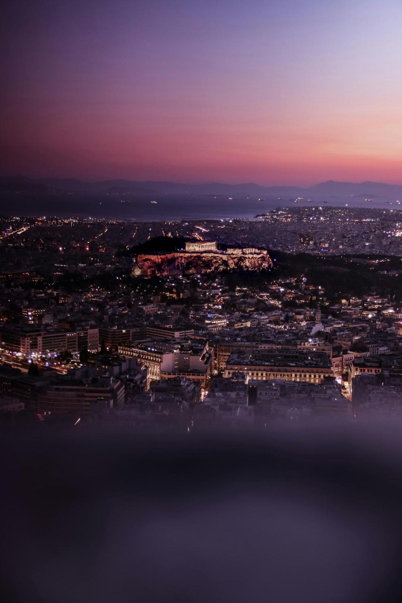 3Sights Rooftop Suite - Parthenon Viewpoint Афины Экстерьер фото