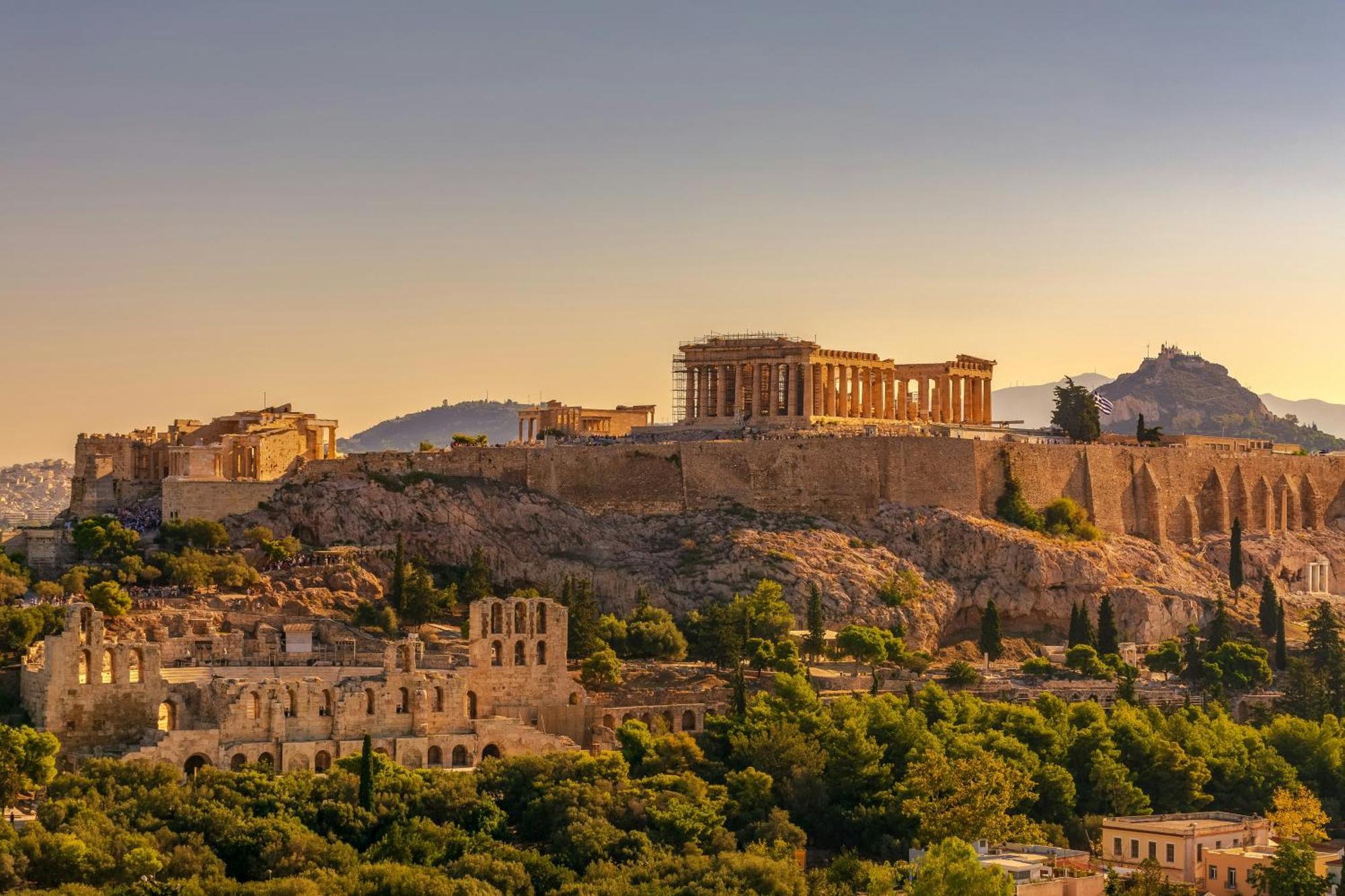 3Sights Rooftop Suite - Parthenon Viewpoint Афины Экстерьер фото