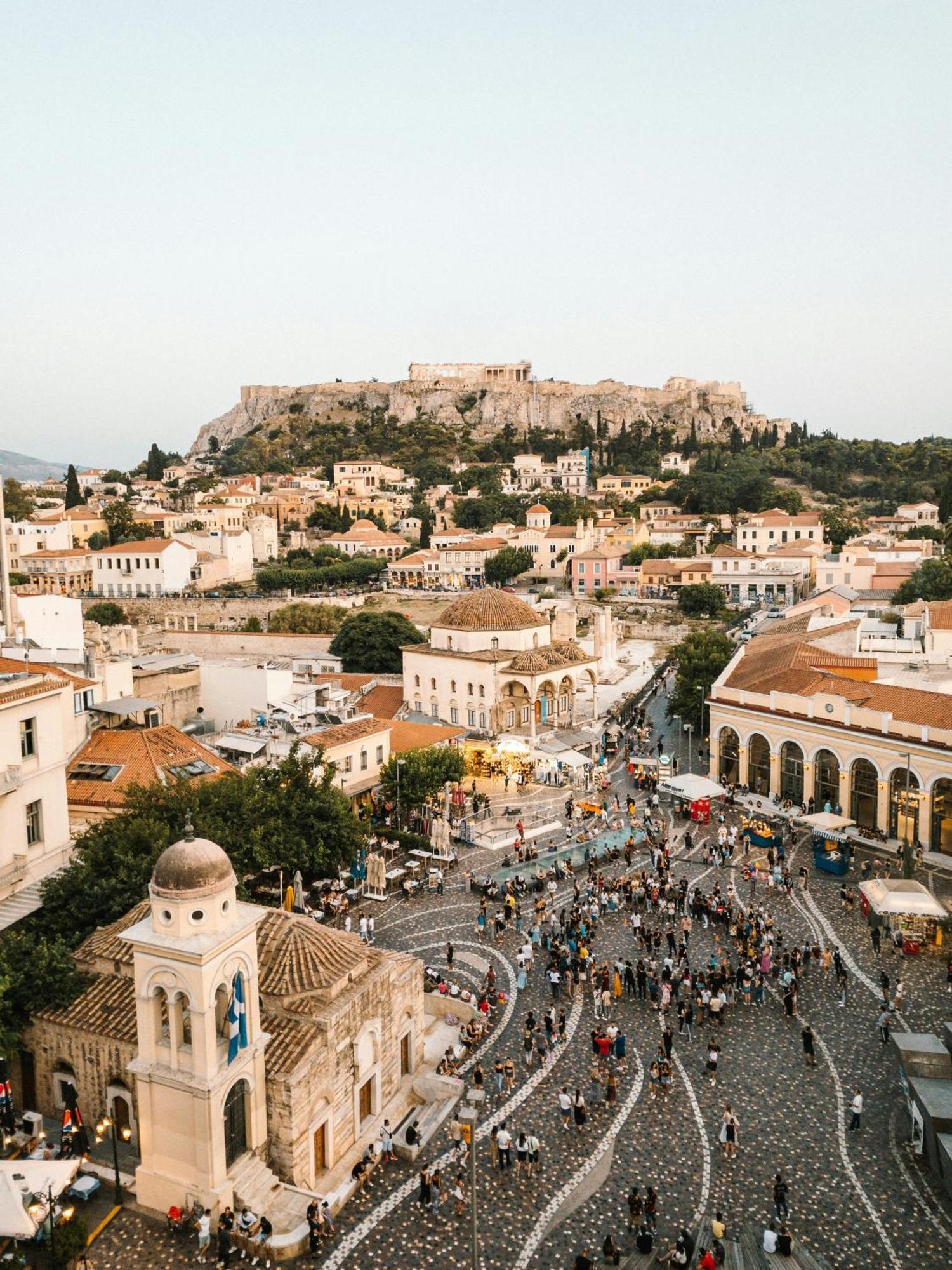 3Sights Rooftop Suite - Parthenon Viewpoint Афины Экстерьер фото
